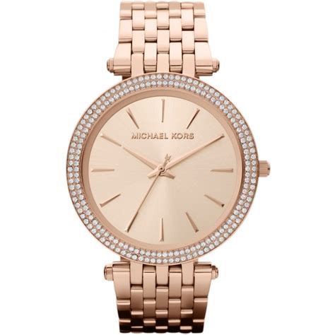 cheap rose gold michael kors watch|michael kors darci mk3192.